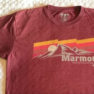 RARE STYLE MARMOT T-SHIRT. BEAUTIFUL. SAVE BIGLY.